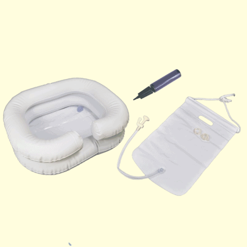 nafukovacie umyvadlo na vlasy