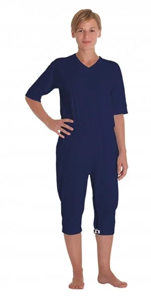 overal so zipsom na chrbte