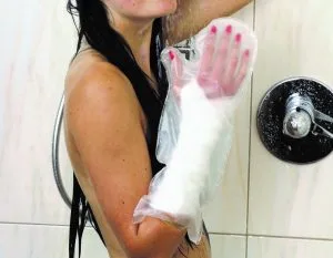 návlek na sádru do vody