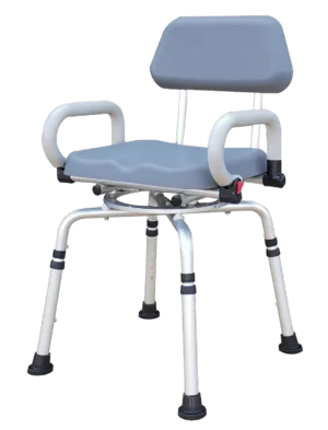 otočná sprchovacia stolička deluxe